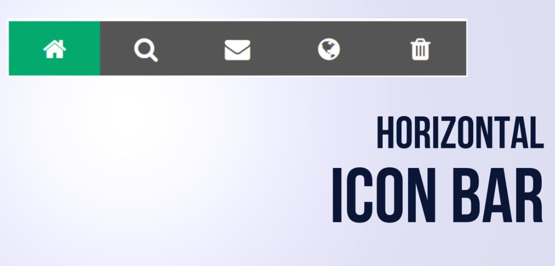 Unleash Your Web Design Skills: How To Create an Icon Bar with Html CSS💥✨