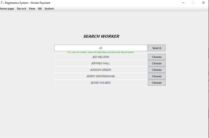 image-105 Employee Management System project in java Free Source Code