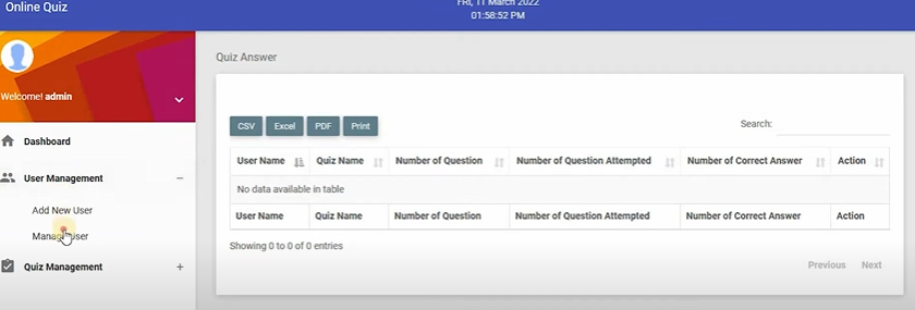 image-108 Online Quiz System In PHP With Source Code