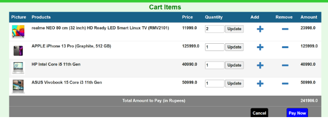 image-94 E-Commerce Website Project in Java Servlets (JSP)