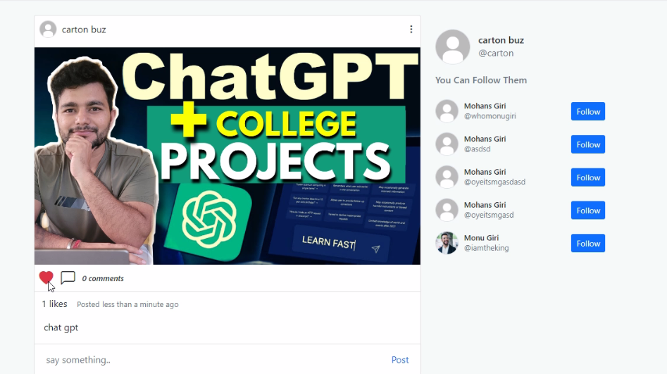 image-25 Instagram Clone Project Using Php and Mysql With Source Code