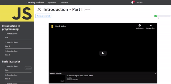 video-class E learning Website in php with Free source code
