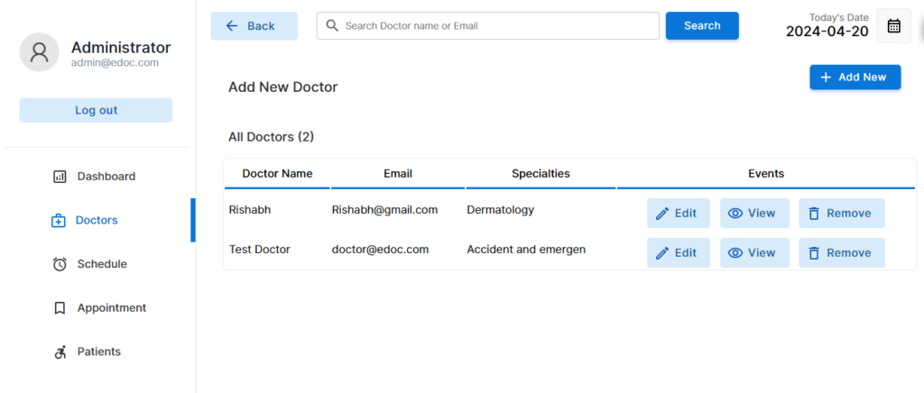 image-88-1024x436 Doctor Appointment System Project in PHP and  MySQL : Best 1 Project