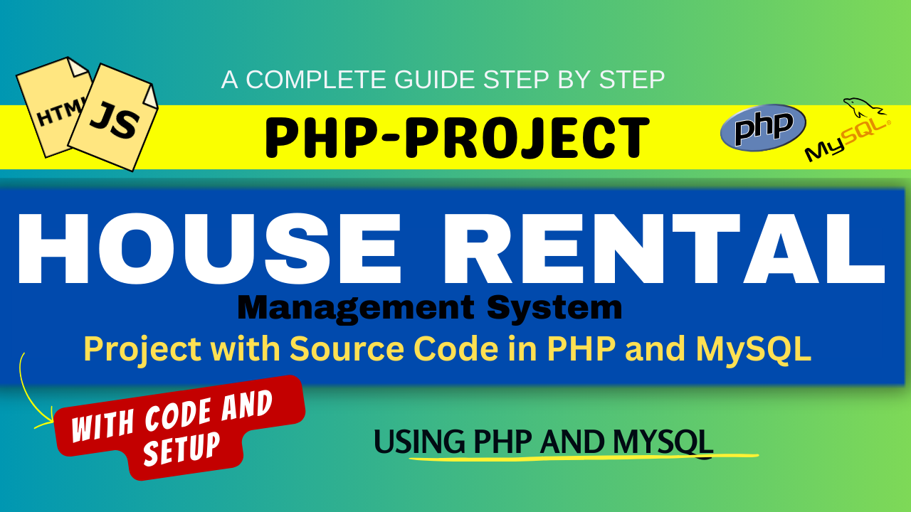House Rental Management System in PHP and MySQL