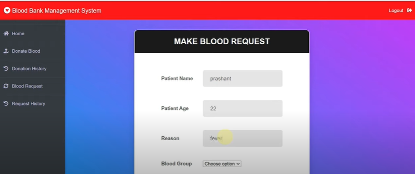image-14 Best 1:Blood Bank Management System using Python Django