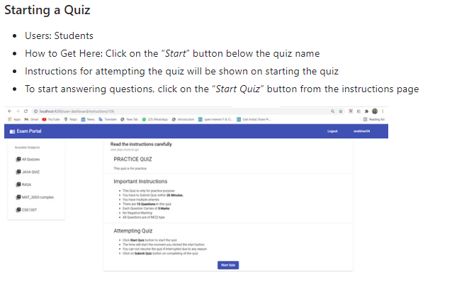 image-24 Best Final Project: Exam portal using springboot angular,MySQL, J2EE , Free Source code