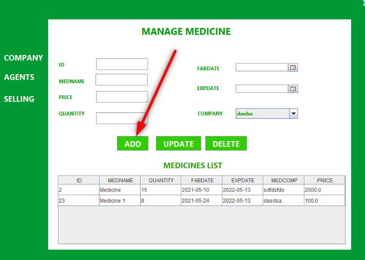 image-51 Pharmacy Management System build with Java, MySQL [ Best & 1st Free Project ]