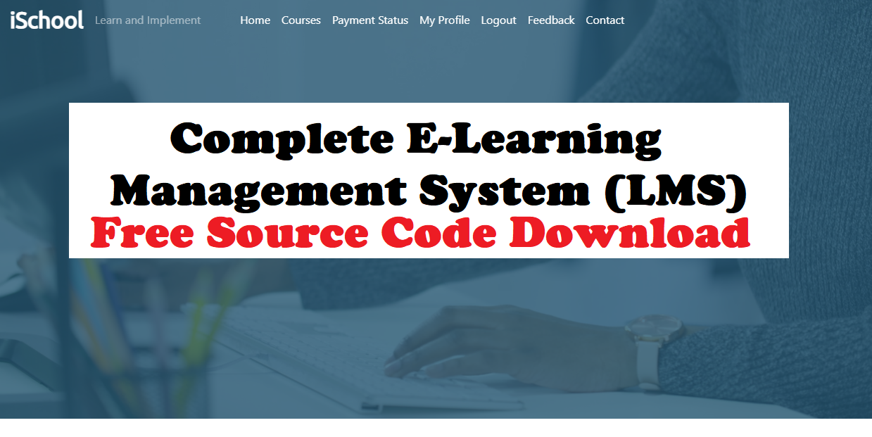 Complete E-Learning Management System (LMS) using PHP MySQL | 1st Free Source Code Download