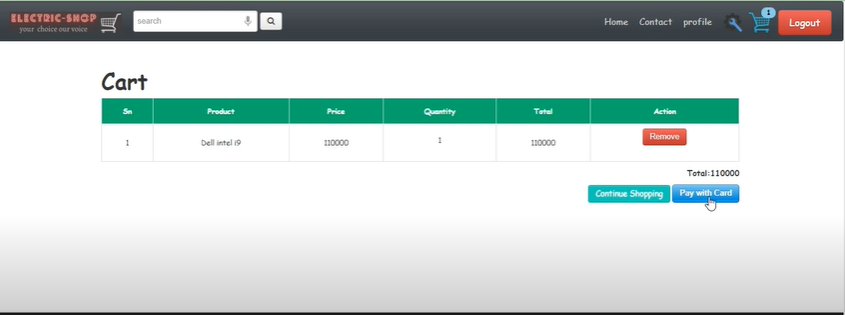 image-45 E-commerce Website using PHP and MYSQL Best Project