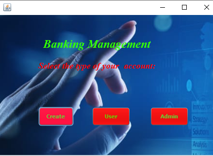 image-101 Banking Management System Using Java and MySQL