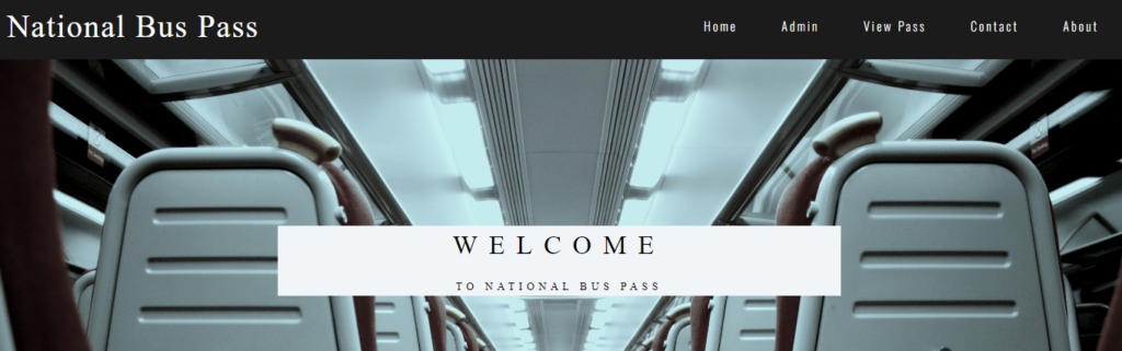  Bus Pass Management System Using PHP and MySQL