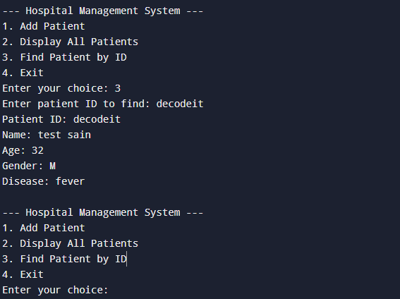 image-112 Hospital Management System in Python with Source Code