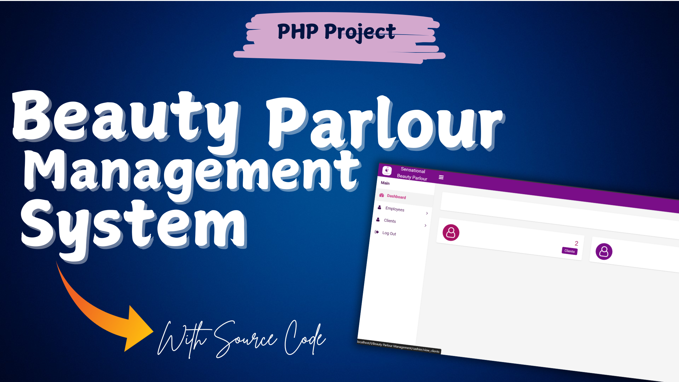 Beauty Parlour Management System Web Application