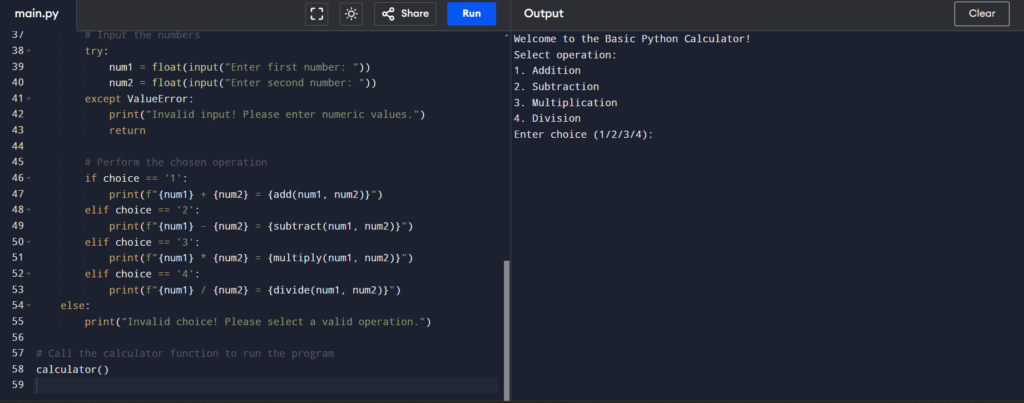 Screenshot-2024-10-14-173315-1024x403 Basic Calculator in Python with Source Code
