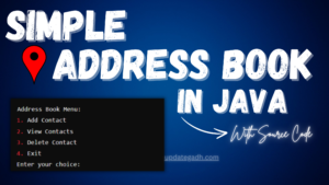 Simple-Address-Book-in-Java-300x169 Full Stack Projects with source code