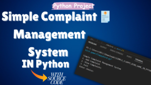 Simple-Complaint-Management-System-in-Python-300x169 Full Stack Projects with source code
