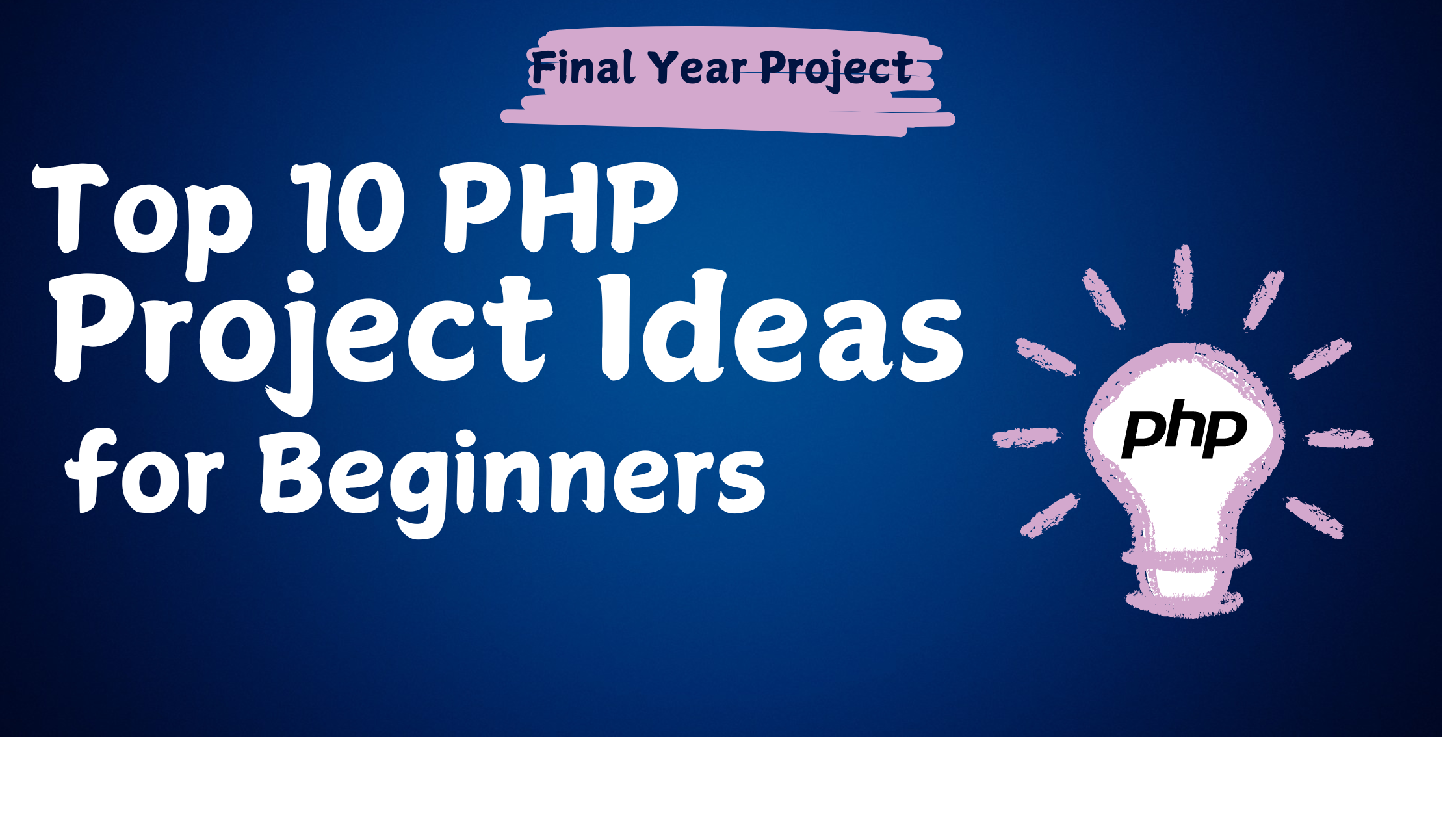 Top 10 PHP Project Ideas for Beginners