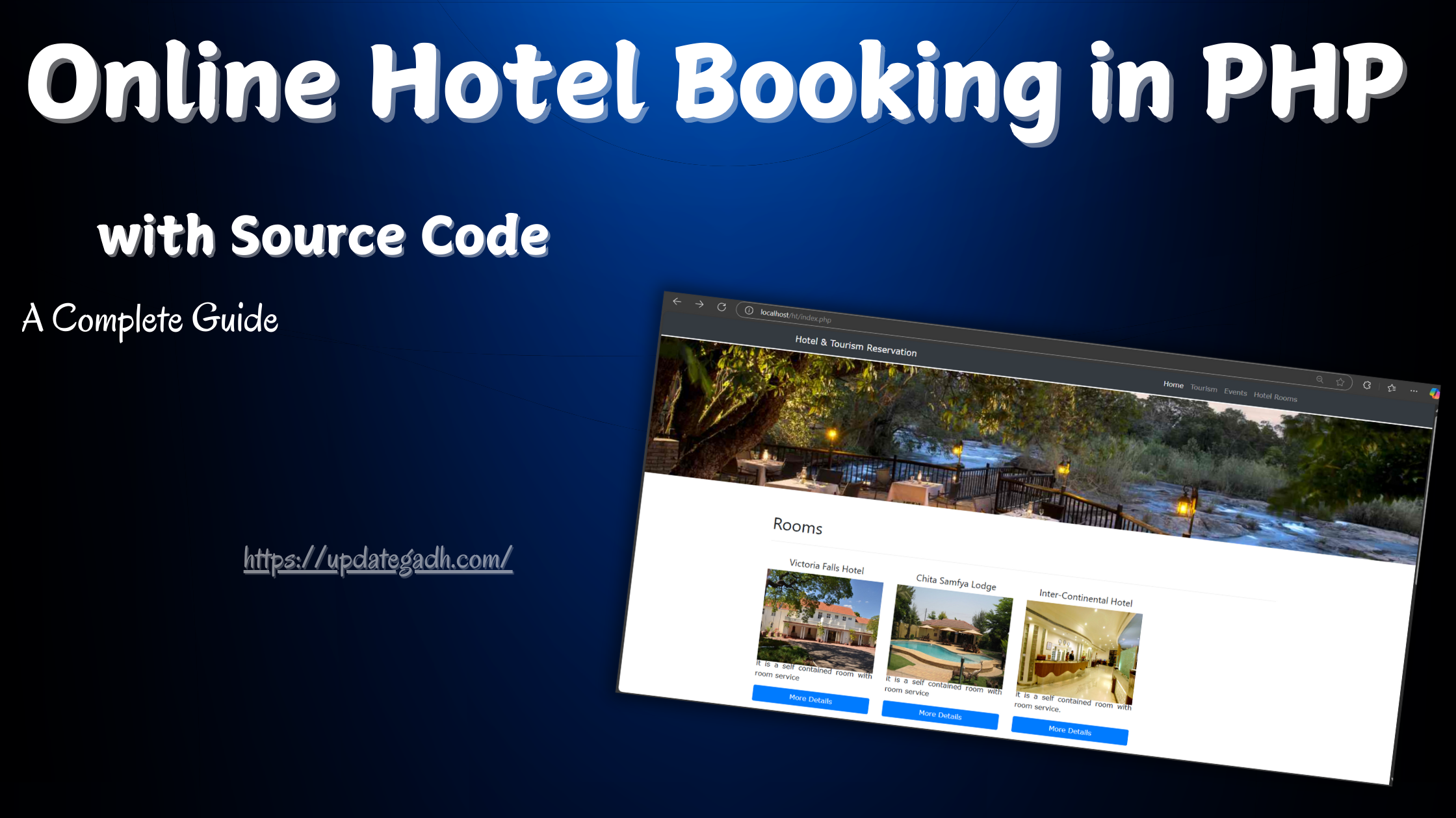 Online Hotel Booking in PHP with Source Code