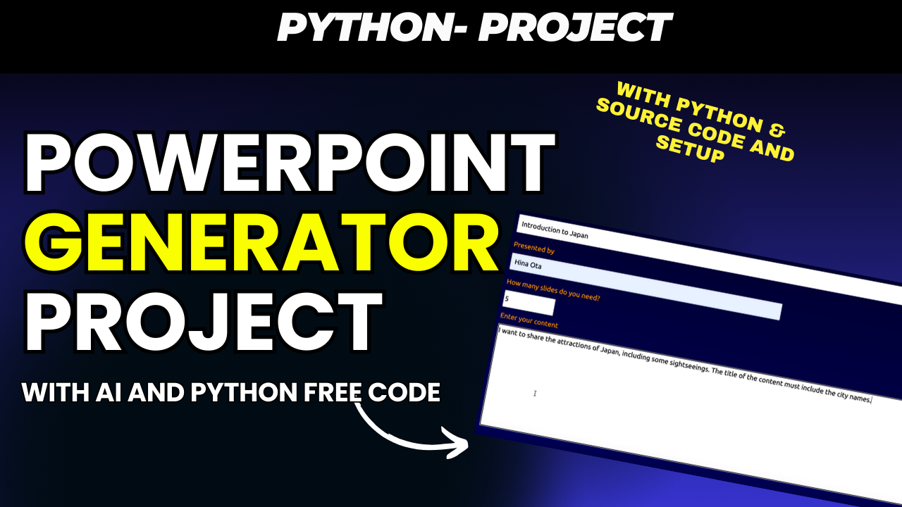 PowerPoint Generator Project