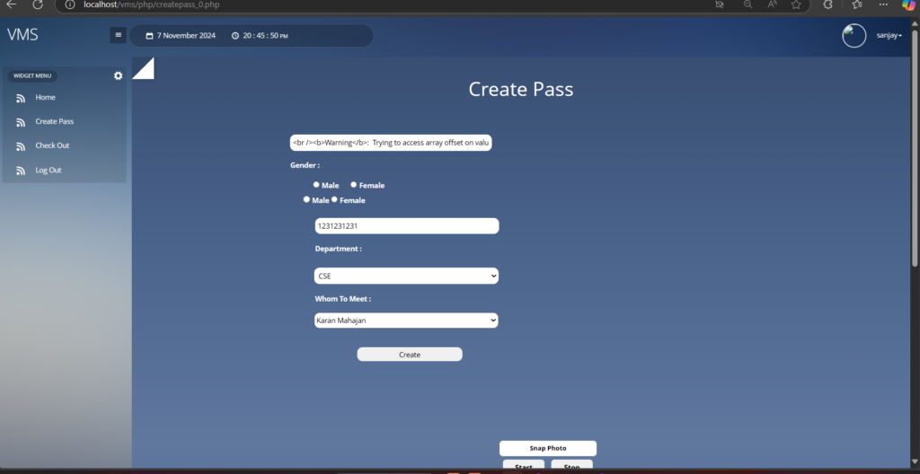 Screenshot-2024-11-07-204555-1024x528 Visitor Management System in PHP with Source Code
