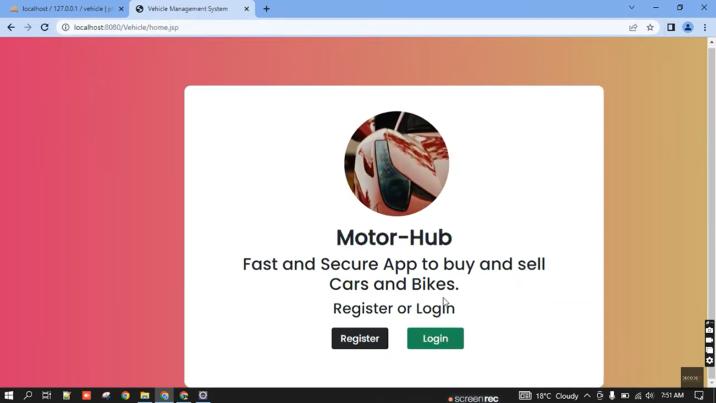 Screenshot-2024-11-17-192435-1024x576 Vehicle Selling Purchasing Management Project in Java Servlet Pages | Tomcat |
