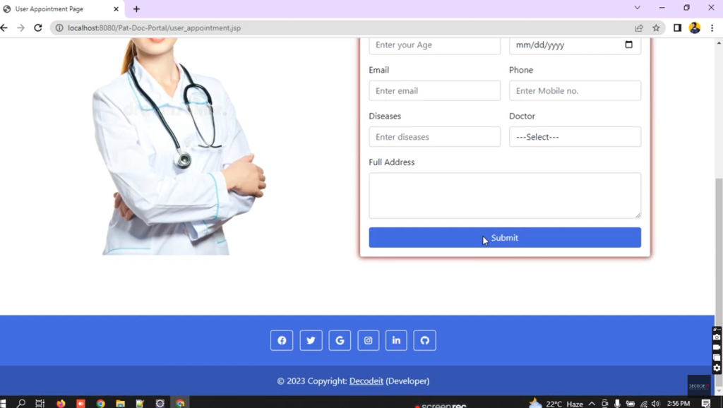 Screenshot-2024-11-17-201823-1024x578 Doctor Patient Portal Project in JSP, Java, and MySQL | Advance Java Project |