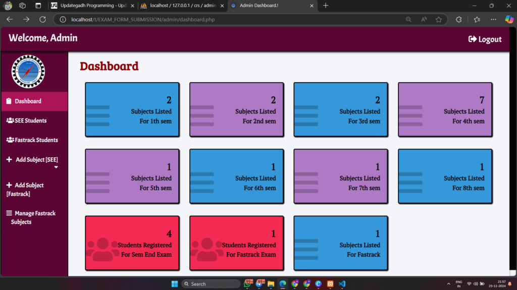 Screenshot-2024-11-23-215710-1024x575 Exam Form Submission in PHP with Source Code