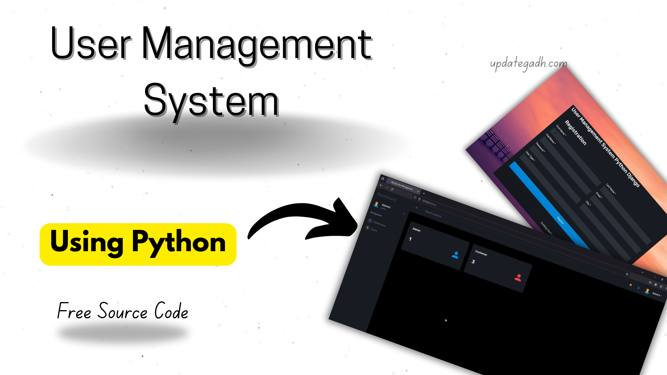 User Management System Python Django Project