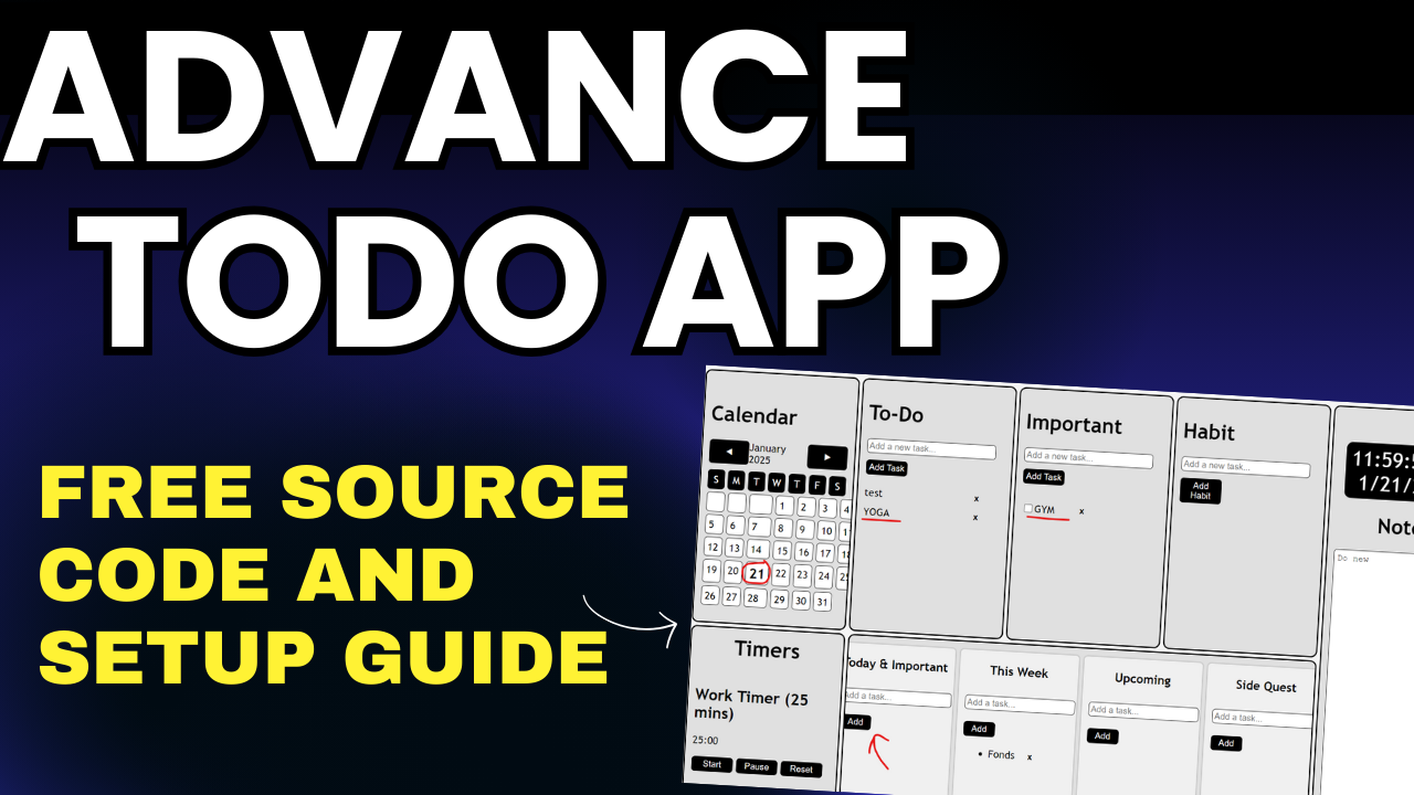 Day Management App [Advance Todo App]