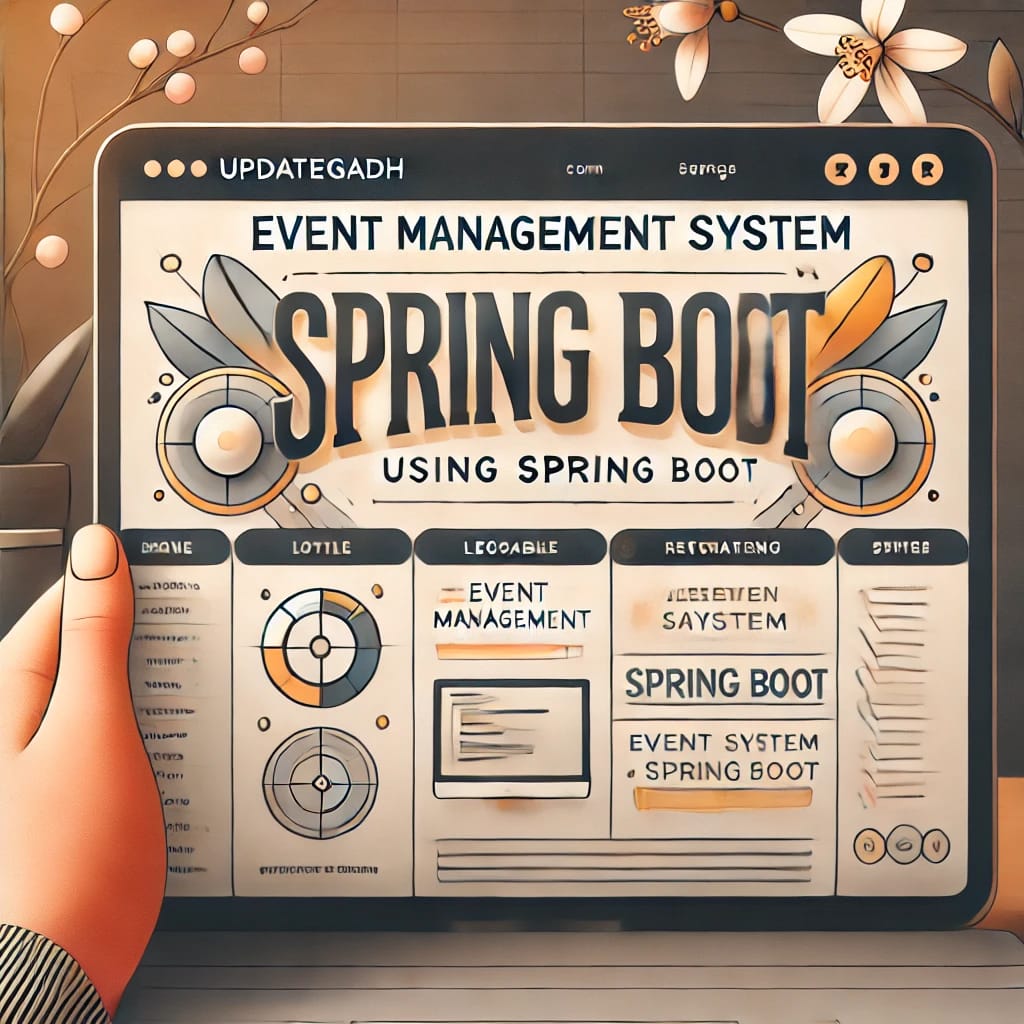 Event Management System Using Spring Boot