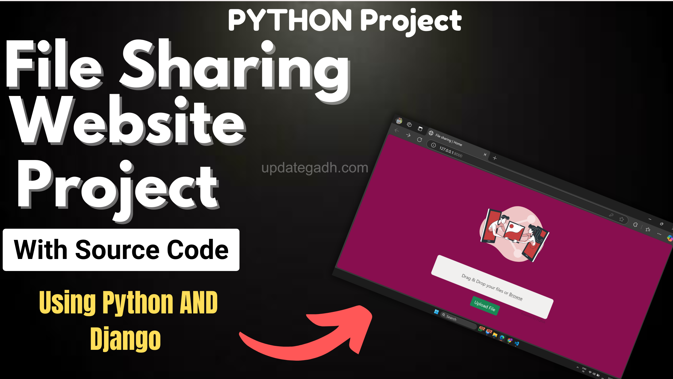 File Sharing Website Using Python in Django
