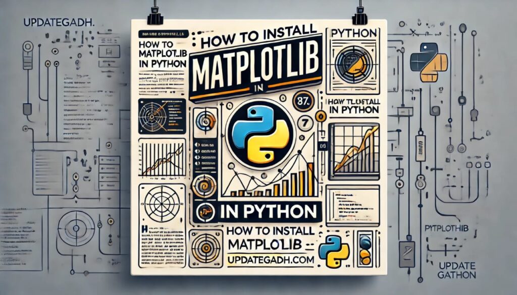 How to Install Matplotlib in Python