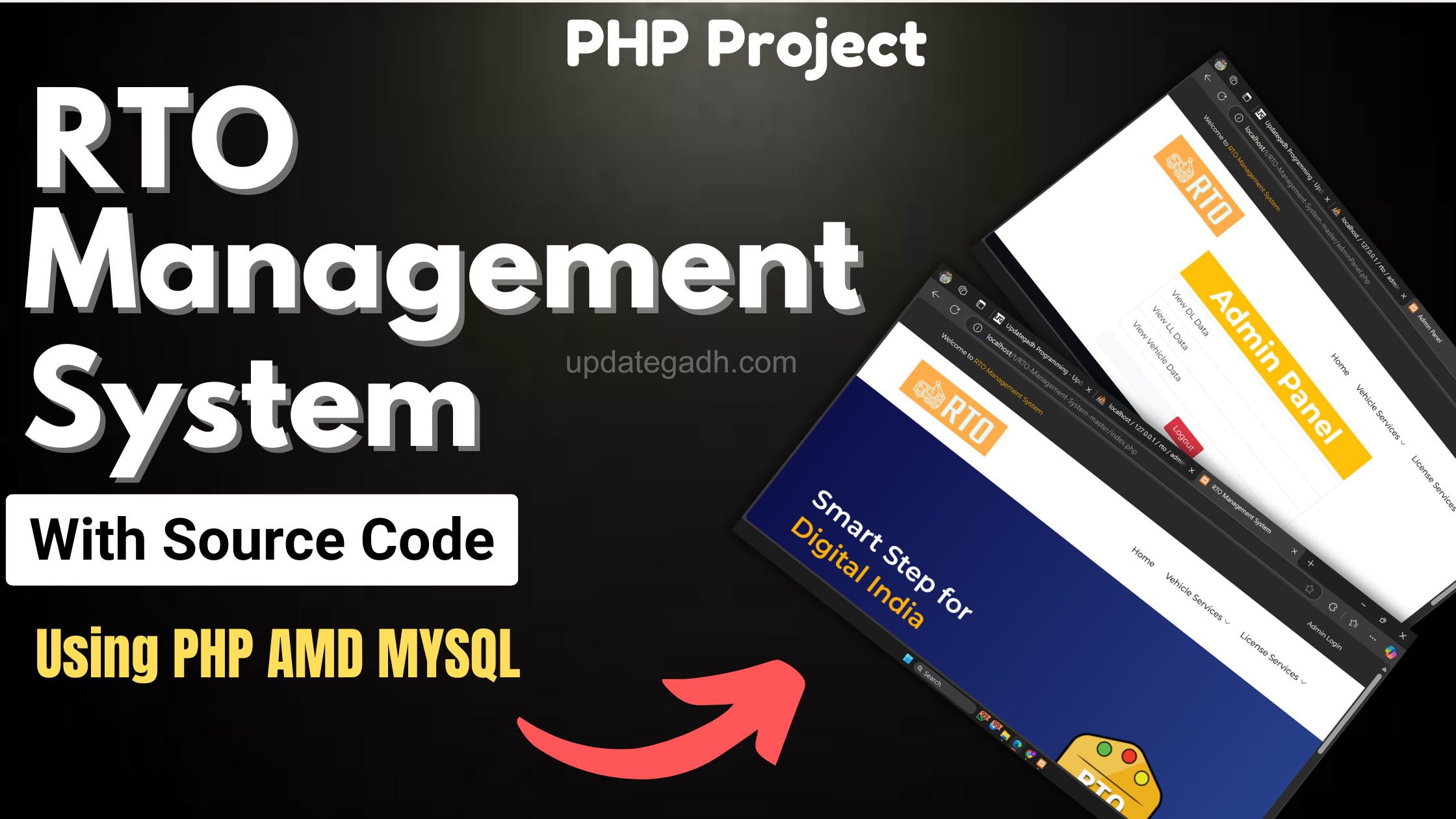 RTO Management System Using PHP And MYSQL