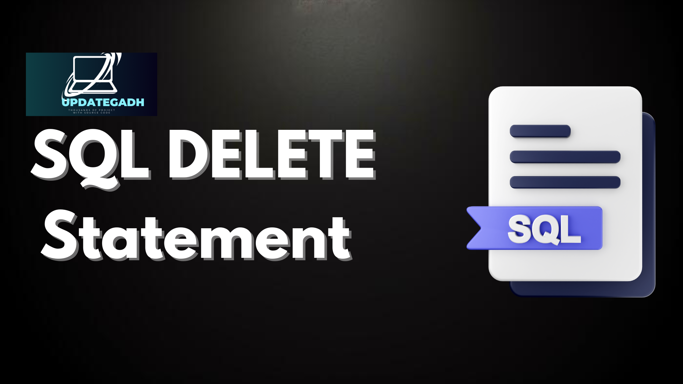 SQL DELETE Statement