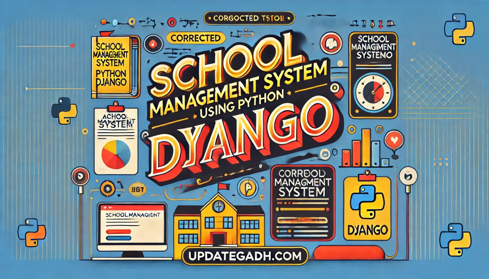 School Management System Using Python Django – Free Project