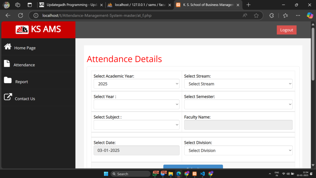 Screenshot-2025-01-03-113434-1-1024x576 Attendance Management System Using PHP & MYSQL Free Source Code