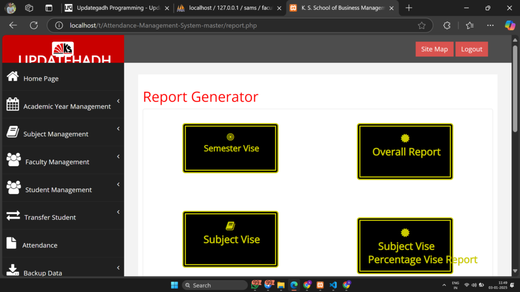 Screenshot-2025-01-03-114951-1-1024x576 Attendance Management System Using PHP & MYSQL Free Source Code