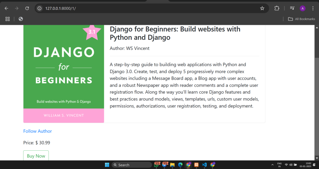 Screenshot-2025-01-03-150209-1024x544 Online Book Store Project in Python : Build Your Own Online Bookshop with Django