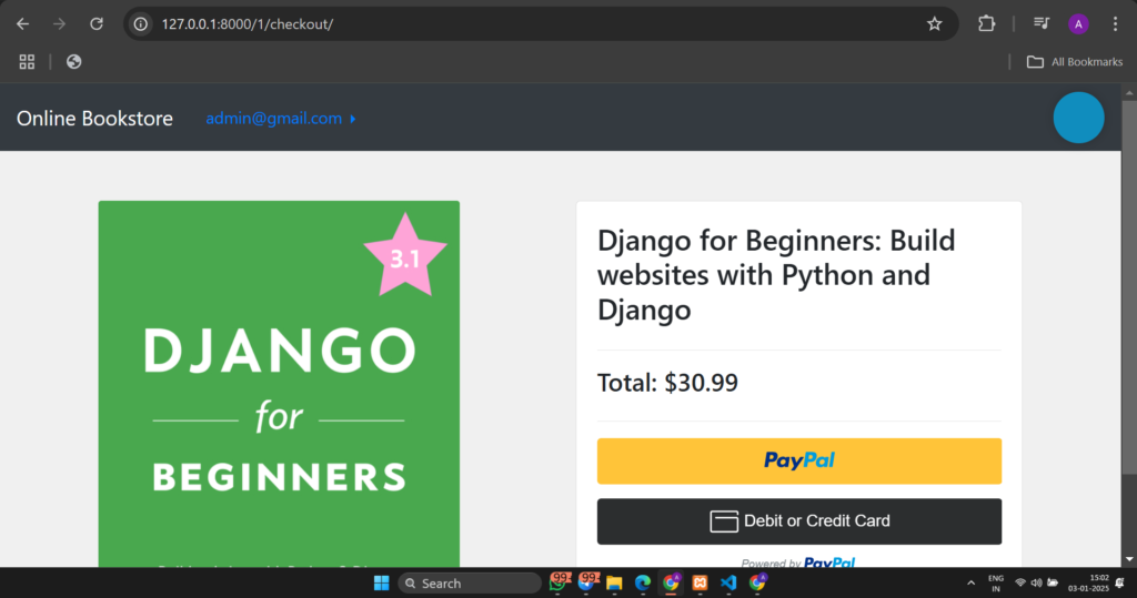 Screenshot-2025-01-03-150217-1024x539 Online Book Store Project in Python : Build Your Own Online Bookshop with Django