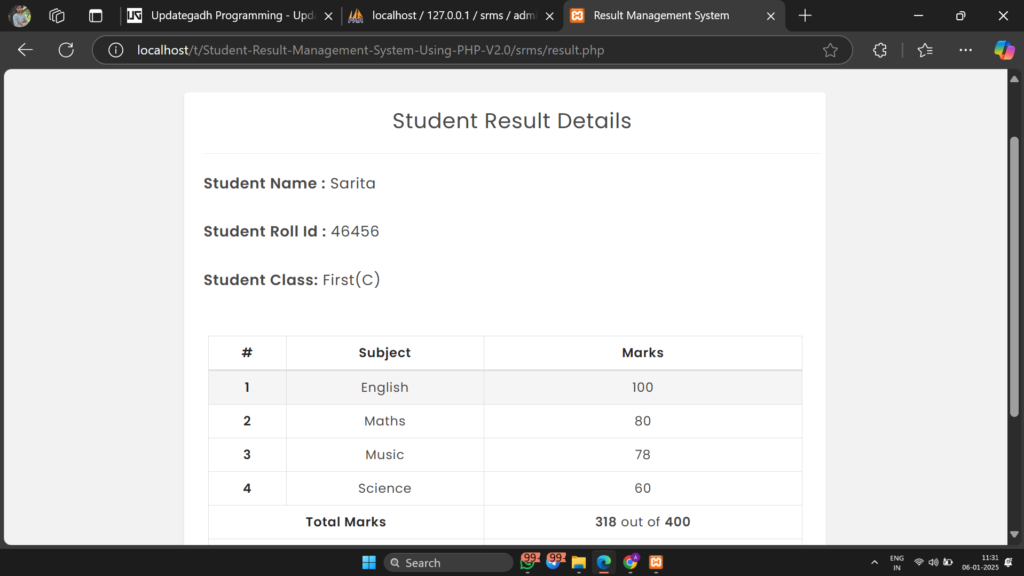 Screenshot-2025-01-06-113139-1024x576 Student Result Management System using PHP & MySQL