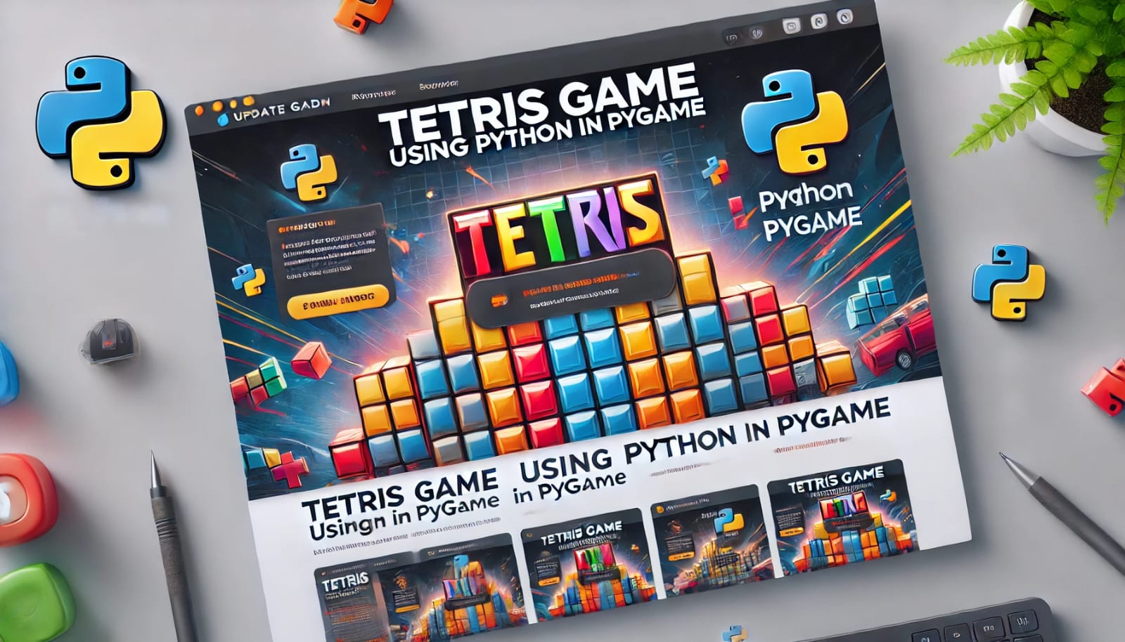How to Create a Tetris Game Using Python in Pygame