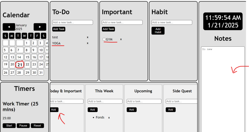 Todo-App-1024x543 Day Management App [Advance Todo App]