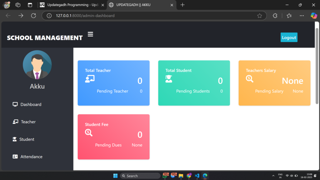 Screenshot-2025-02-18-150900-1024x576 School Management System in Python (Django) with SQLite