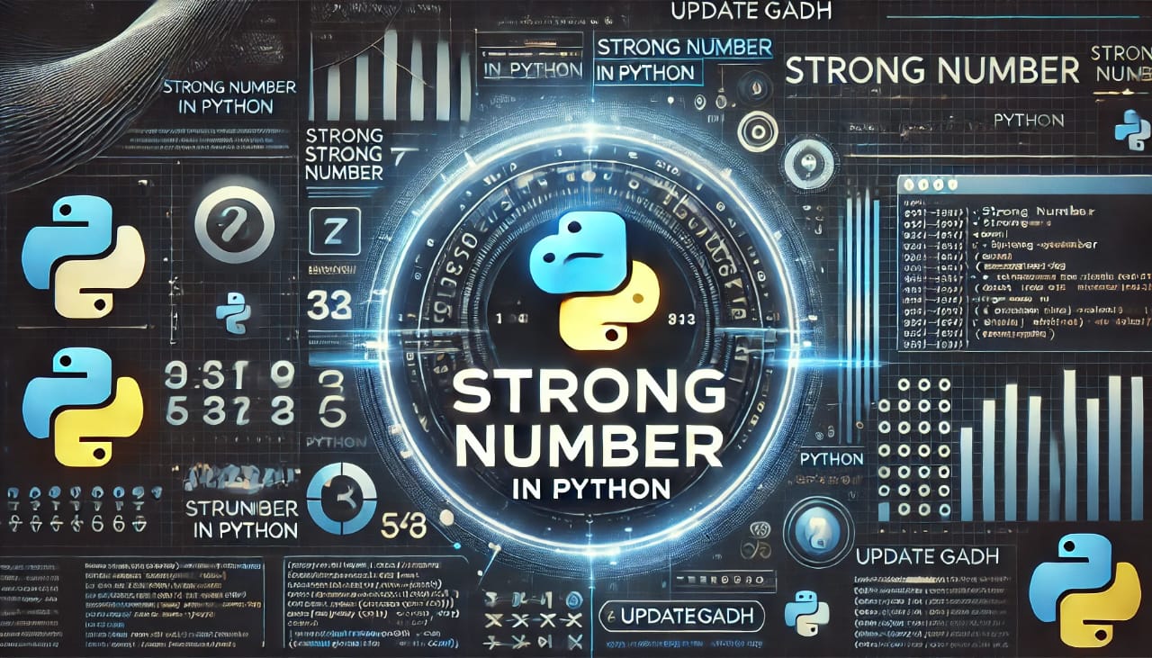 Strong Number in Python