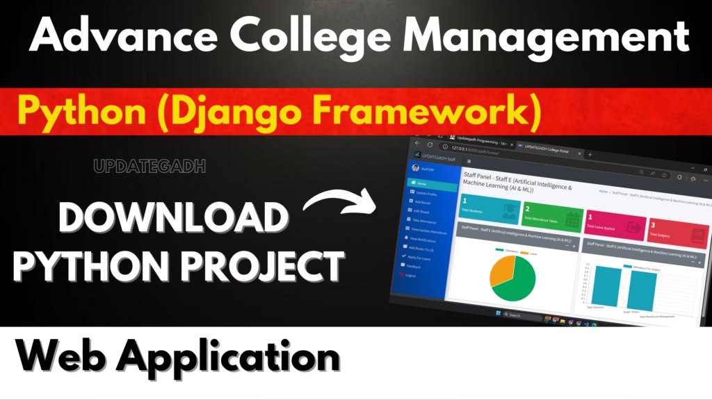 Advance College Management System in Django
