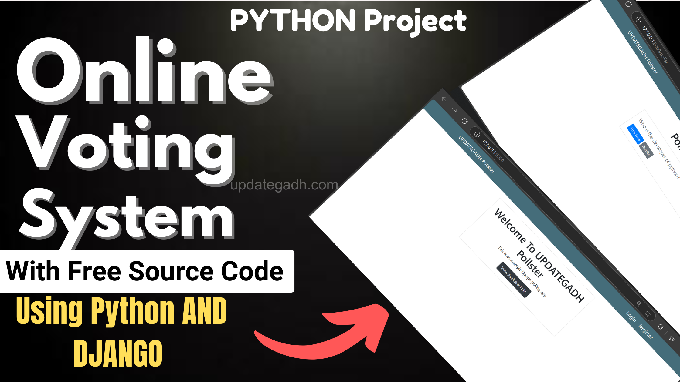 Online Voting System in Python