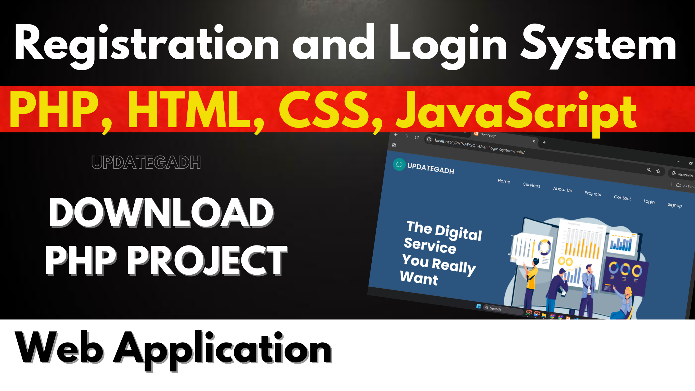 Registration and Login System with PHP and MySQL – Secure Web Authentication