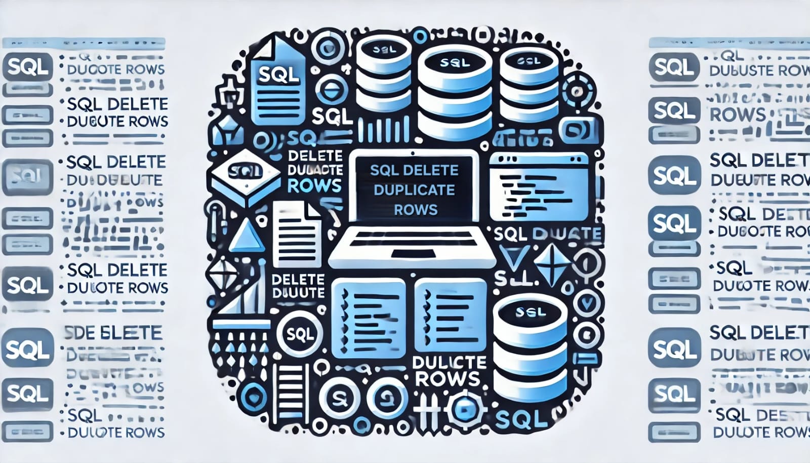 SQL DELETE DUPLICATE ROWS
