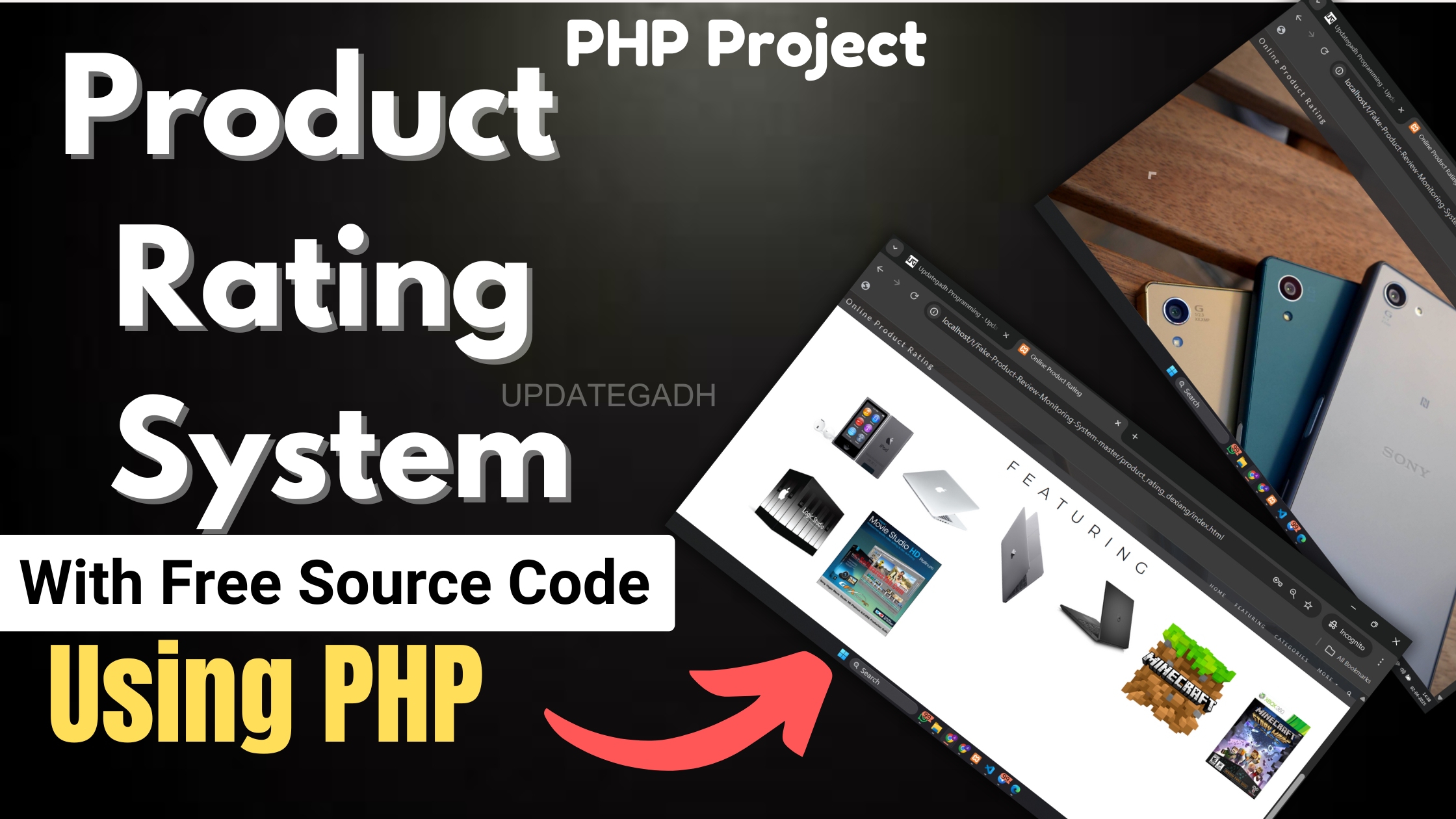 Online Product Rating System – PHP Project with MySQL Database