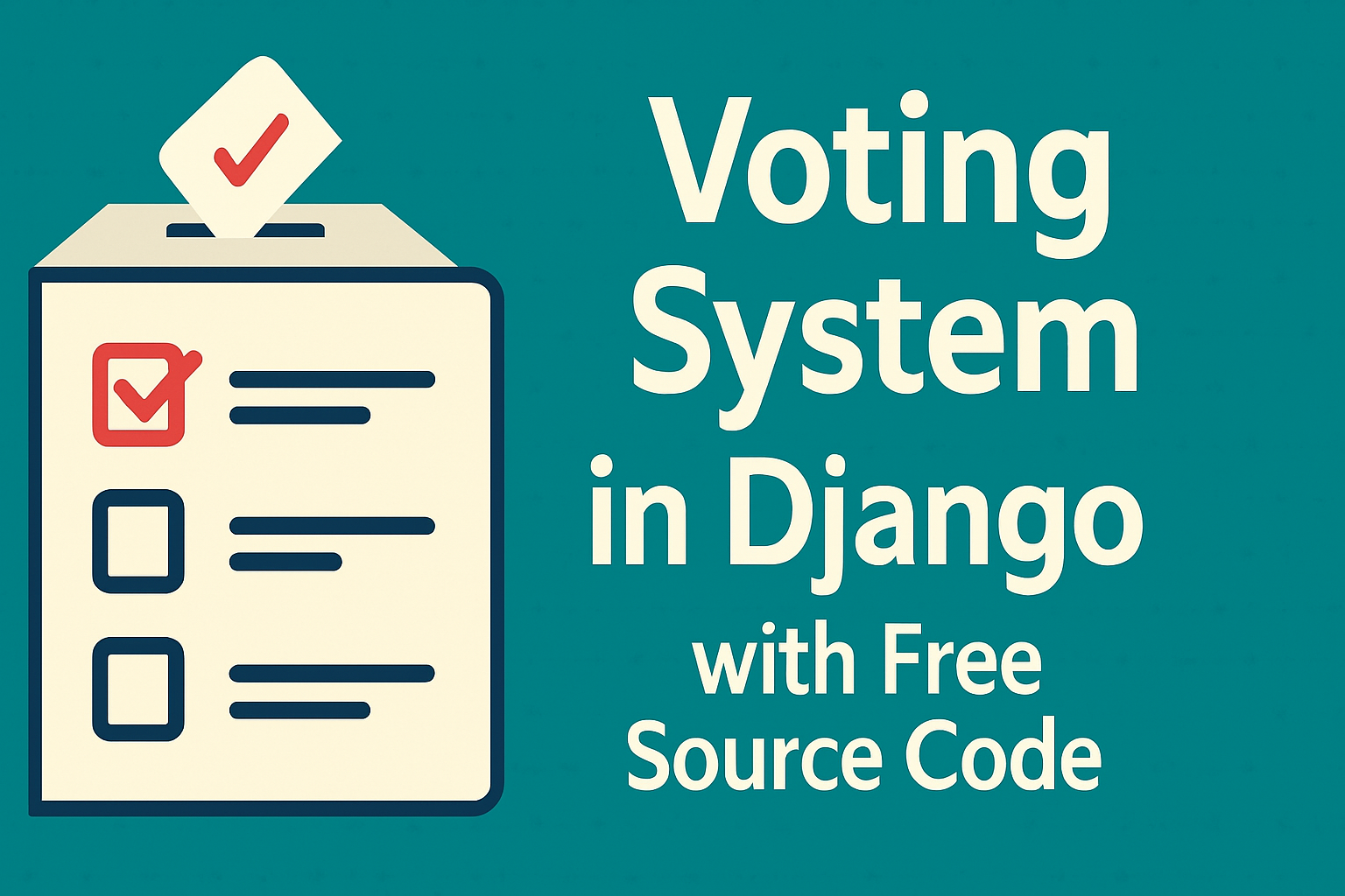 Voting System in Django